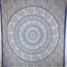Blue Baby Elephant Chakra Mandala Tapestry