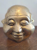 Brass Four Faced Buddha Head Figurine