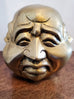Brass Four Faced Buddha Head Figurine