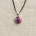 Ethnic Design Woven Pendant