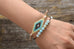 Exquisite Seed Beads Bohemian Bracelet Women Gold
