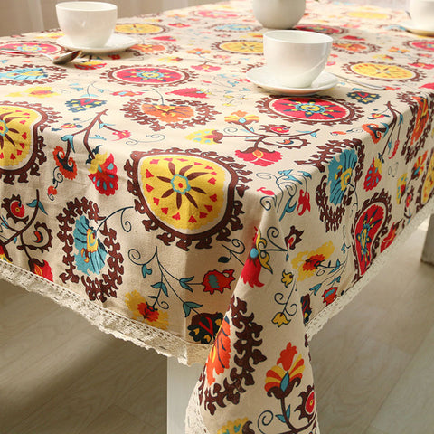 Bohemian National Wind Decorative Table