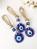 Hand painted evil eye wall hanging
