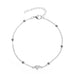 Trendy Beads Multilayer Summer Heart Anklet For Woman Bohemian Vintage