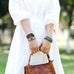 Affection Bracelet-Natural Semi Precious Stone Leather Bracelet