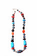 Eastern Flare Resin Beads & Charms Necklace