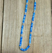 Blue Adventurine Stretchy Boho Gemstone Necklace