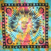 Divine Sun & Crescent Moon Tapestry