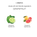 Natural dead sea magnesium bergamot and grapefruit oil