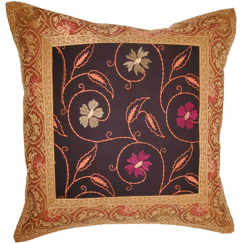 Jacquard Embroidery Design Patchwork Cushion Cover Home Accent