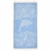Exclusive Magic Dolphin Peshtemal Pure Cotton Beach Towel