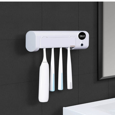 Wall-Mounted Electric Intelligent Sterilization Toothbrush Cup – Smart Hygiene Solution