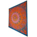 Chakra Star Indian Elephant Mandala Tapestry