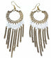 Jaali Chains And Filigree Beaded Earrings