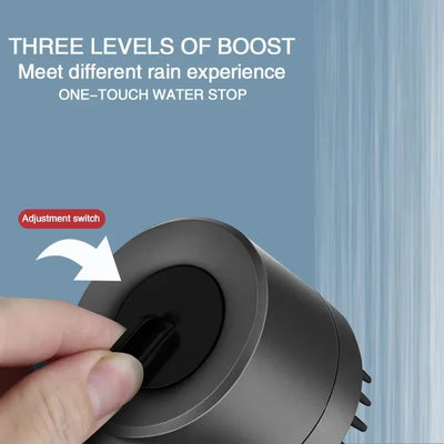 Three Speed Adjustment Bathroom Supplies Head Massage Portable Shower Filter Showers for Bathroom Accessories Showerhead Items