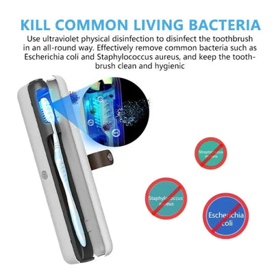 Fresh Mini UV Toothbrush Sterilizer – Rechargeable & Portable