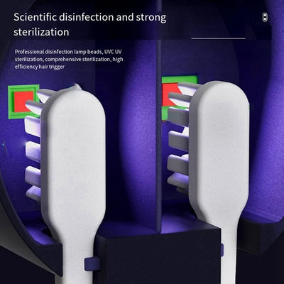 UV Toothbrush Holder & Sanitizer - Intelligent Induction Germicidal Disinfection Box