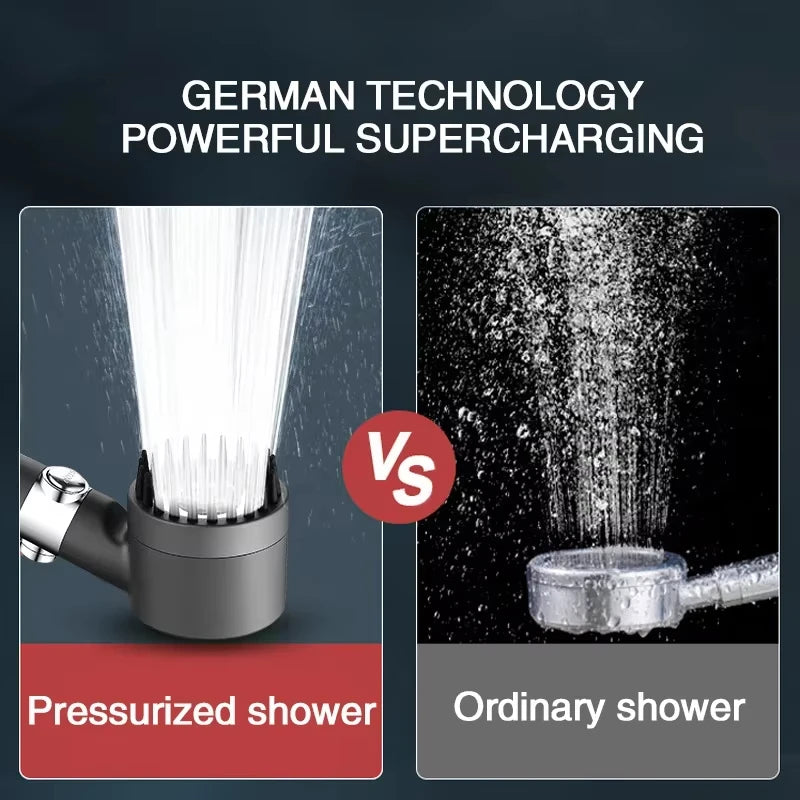 Three Speed Adjustment Bathroom Supplies Head Massage Portable Shower Filter Showers for Bathroom Accessories Showerhead Items