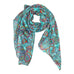 Vibrant Paisley Cotton Fabric Pattern Scarf