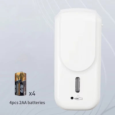 1000ml Automatic Induction Mist Spray Sterilizing Wall Mounted Alcohol Spray Bottle Sterilize for Kitchen Bathroom W-3577