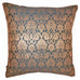 Silk Jacquard Cotton Back Teal Cushion Cover Home Accent Furnishing -
