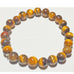Tigers Eye Beaded Elastic Stretch Bracelet