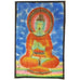 Buddha Teaching Double Lotus Position Meditation Hand Painted Wall