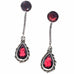 Red Fire Garnet Splendor Earrings