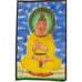 Buddha Teaching Double Lotus Position Meditation Hand Painted Wall