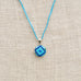 Ethnic Design Woven Pendant
