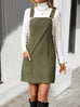 Out of State - Texture Sleeveless Mini Dress with Pockets