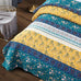 DaDa Bedding Bohemian Patchwork Bed of Wild Flowers Floral Gardenia