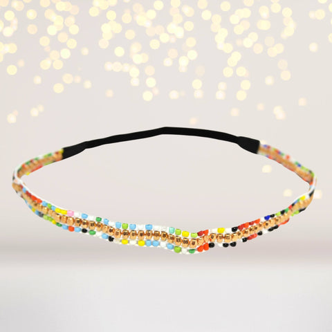 Bohemian Beaded Aztec Headbands
