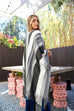 Boho Chic Frayed Edge Ruana