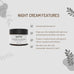 Sapo All Natural Night Cream - Nourishing Overnight Moisturizer with