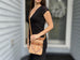 Suede Embroidered Five Zipper Cross-Body Bag