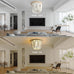 Bohemian Lighting Bohemian Chandelier Handmade Beaded Chandelier