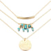 Turquoise Multilayer Necklace