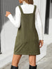 Out of State - Texture Sleeveless Mini Dress with Pockets