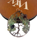 Wire Wrapped Tree of Life Pendant w/ Fluorite Gemstones