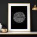 Wall art bohemian | set of 3 framed wall art prints