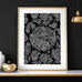 Wall art bohemian | set of 3 framed wall art prints