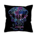 Elephant Cushion Cover Bohemian Pillow Case Lotus