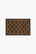Quin Natural Black Tufted Rug