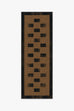 Quin Natural Black Tufted Rug