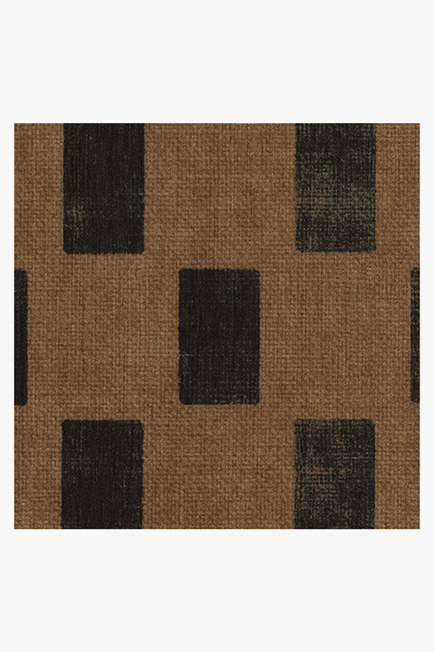 Quin Natural Black Tufted Rug