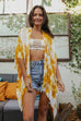 Summer Tie-Dye Kimono