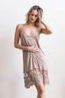 T-Back Lace Slip Dress – Romantic Lace-Trimmed Style